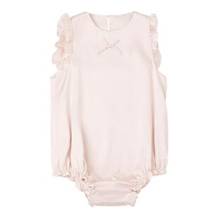 MANITO/曼尼陀 Sophia婴童桑蚕丝无袖连体衣 儿童家居服睡衣童装