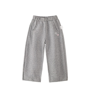 [7A抗菌]女童休闲卫衣裤春季休闲长裤宝宝童装春款宽松儿童阔腿裤