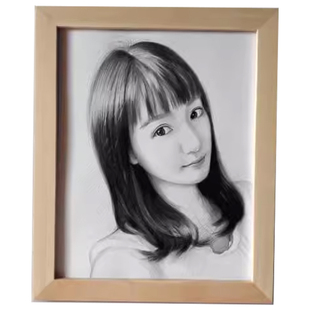 素描画像定制手绘彩铅画代画人物画肖像画真人照片转手绘画头像画