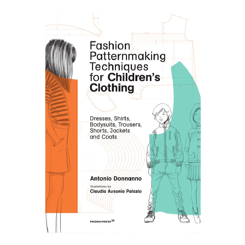 现货原版 Fashion Patternmaking Techniques for Children's Clothing 儿童服装的图案制作技巧