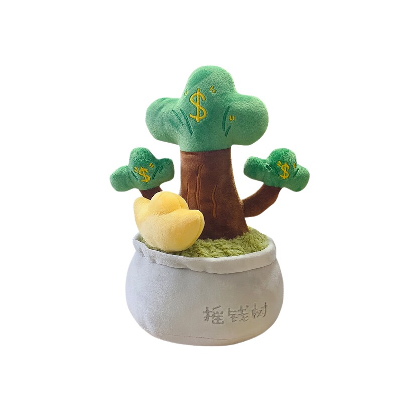 【教师节伴手礼】发财树玩偶摆件