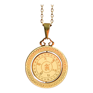 灵机麦玲玲雨宝发金吊坠男女雨宝陀罗尼项链