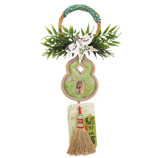端午节装饰成品艾草菖蒲门挂葫芦纸鸢挂件扫帚门口挂饰香包香囊