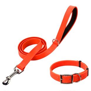 狗狗牵引绳比熊小中型犬PVC遛狗绳狗链脖圈防挣脱宠物狗绳项圈