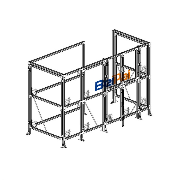 机器人安全防护栏车间仓库隔离网设备屏风隔断定制