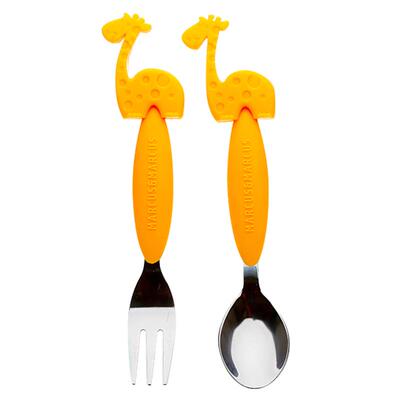marcusmarcus婴幼儿童便携勺叉