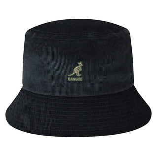 Kangol Cord Bucket Hat王一博同款袋鼠帽子灯芯绒平顶渔夫帽盆帽