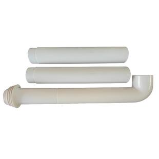 蹲便器蹲坑排水管水箱配件冲水箱连接管家用卫生间马桶下水管通用