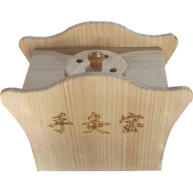 实木手部关节家用调温控温艾灸器