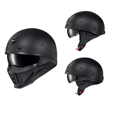 【自营】Scorpion EXO蝎子摩托车头盔哈雷复古全盔战士组合盔四季