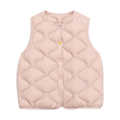 雅鹿中大童外穿秋冬季羽绒马甲