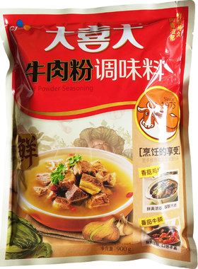大喜大900克正宗韩国冷面牛肉粉