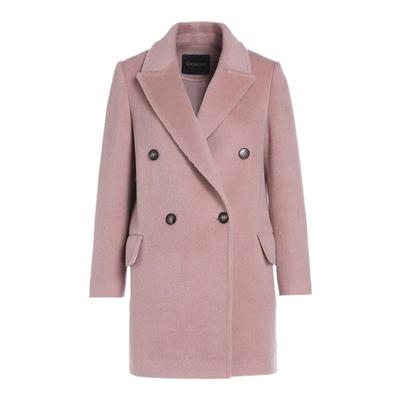 乔万尼绵羊毛中长款毛呢外套