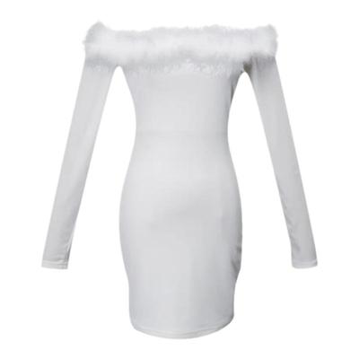 贵气千金风气质名媛针织包臀裙