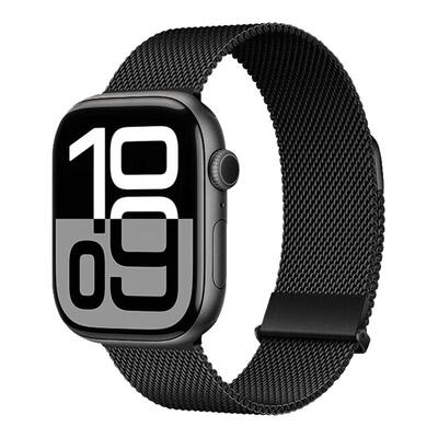 【双磁米兰】适用苹果s11表带S10米兰尼斯表带iwatch9表链applewatch金属磁吸s8/7/6运动se腕带ultra3男女夏