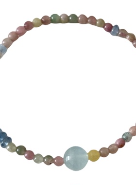 个性时尚甜美天然水晶天然石手链