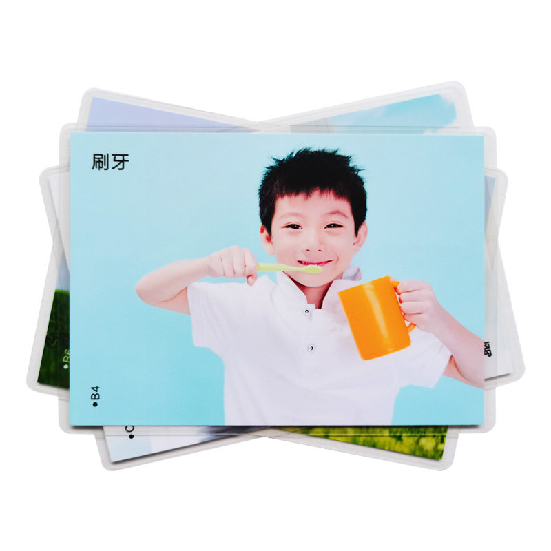 动作模仿语言发育迟缓动词卡片