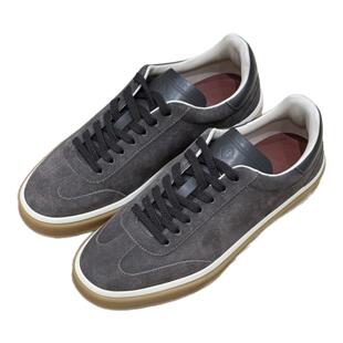 2025新款lp德训鞋男女同款休闲板鞋复古真皮运动系带小白鞋