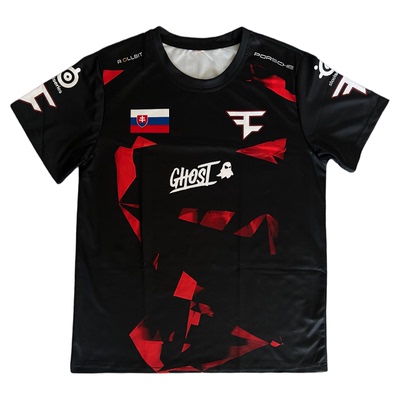 Fazeclan战队服2025CSGO短袖t恤
