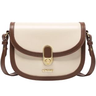 奥康马鞍包女式2026新款腋下包包女款大容量斜挎包女款真皮单肩包