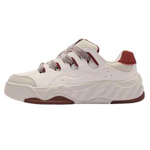 红糖馒头鸿星尔克板鞋男鞋春季情侣鞋子厚底增高女鞋休闲鞋运动鞋