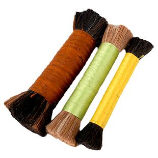 纯手工马鬃刷文玩刷钱币金刚玉石翡翠瓷器青铜翡翠保养大中小一套