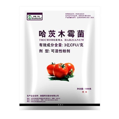 美国拜沃哈茨木霉菌黄瓜