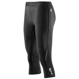 女款紧身衣合作SKINS A200女子梯度压缩7分裤短袖ANHF002-1-2