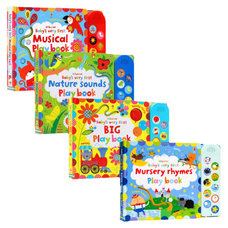 usborne幼儿纸板触摸发声翻翻