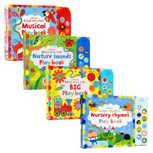 usborne幼儿纸板触摸发声翻翻