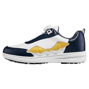 PGM儿童高尔夫球鞋青少年旋钮带运动鞋女童防水防侧滑轻量男童鞋