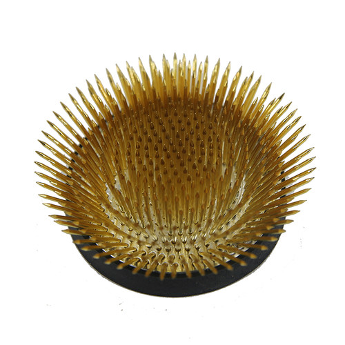 日本进口石崎胜铜针剑山插花器 禅意中式插花底座钉日式花道工具