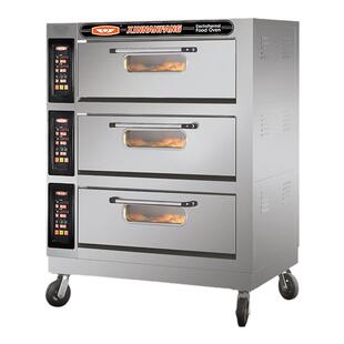 新南方商用电烤箱三层六盘大型大容量烘焙蛋糕披萨蛋挞面包店商用