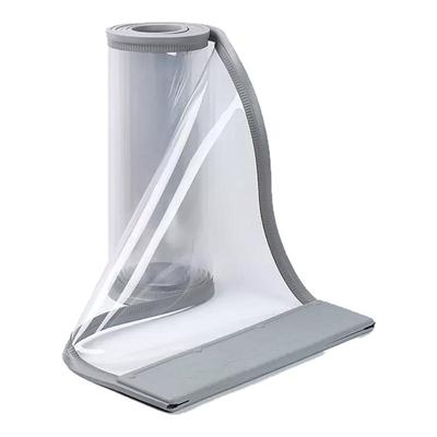 绿色风商铺空调门帘冬季保暖防风