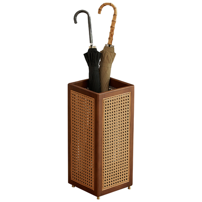 那澜多好中式藤编雨伞收纳架