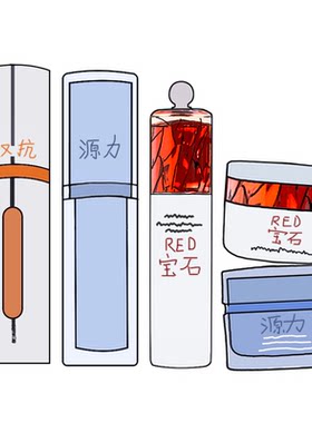 双抗源力红宝石精华小夜灯眼霜