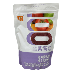 麦嘉紫薯粉800g 冻干紫薯粉紫薯面包紫色粉天然果蔬粉调色粉包邮
