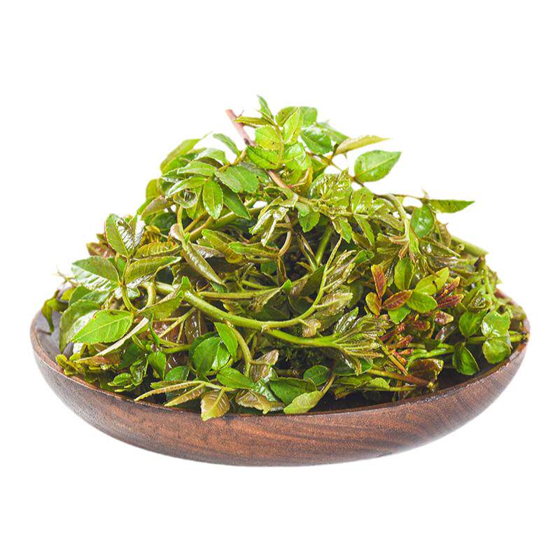 现摘麻脆嫩叶尖花椒芽野生农产品