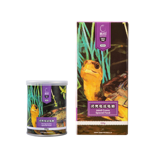 育归闭合龟粮半水龟粮饲料幼龟粮发色粮高钙黄缘安缘安布黄额龟粮