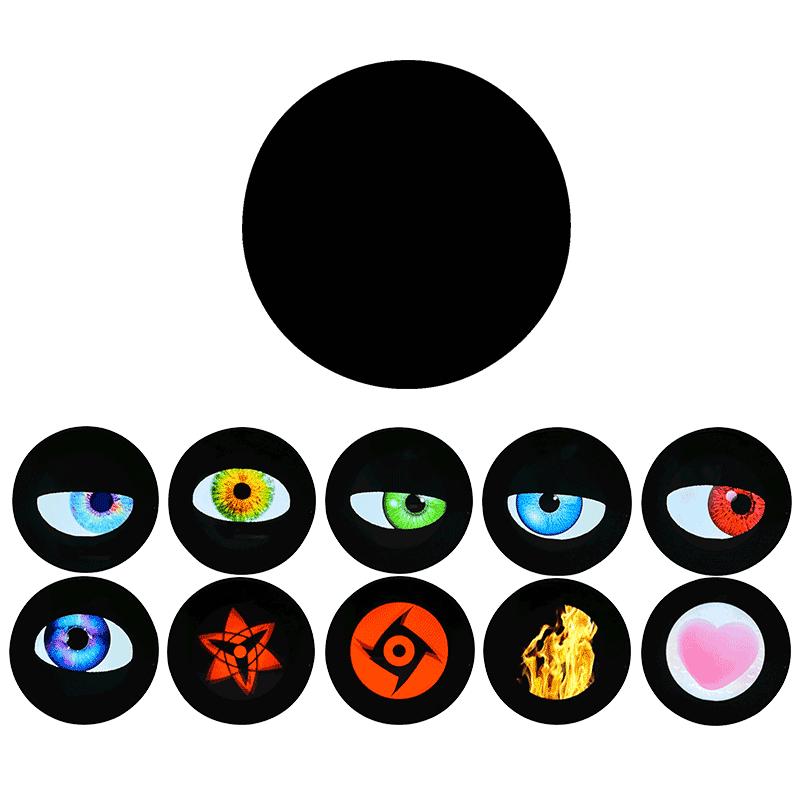 新款动态恶魔之眼led动态汽车鹰眼氛围灯车灯通用摩托车大灯改装