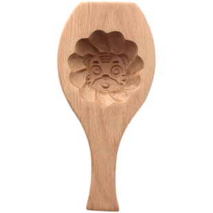 凹底模加深加厚卡通圆馒头木模具榉木豆沙包子苏式月饼蛋黄酥卡子