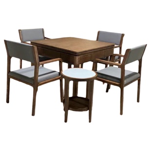 宣和高端实木麻将机全自动家用低音中式白蜡木过山车麻将桌XH830