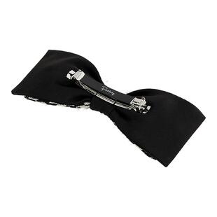 Riotlily艾特里里经典横夹千鸟格蝴蝶结发夹送女友礼物新年礼物