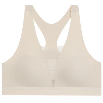 AIMER CHUANG轻薄透气可外穿带杯文胸无钢圈隐形深V背心式内衣女