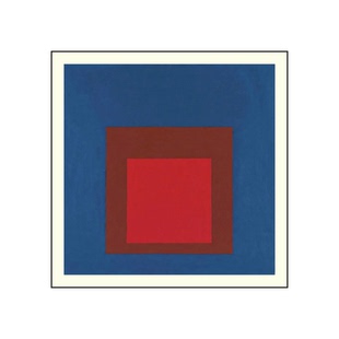 现代风格极简主义包豪斯色彩小众装饰画中古风客厅墙沙发卧室挂画