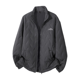 班尼路S&K防风保暖棉服男款冬季户外超声波压胶立领棉衣男士外套A