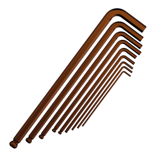 内六角扳手单个高强度S2球头L型加长内六方六棱扳手内6角2.5mm4mm