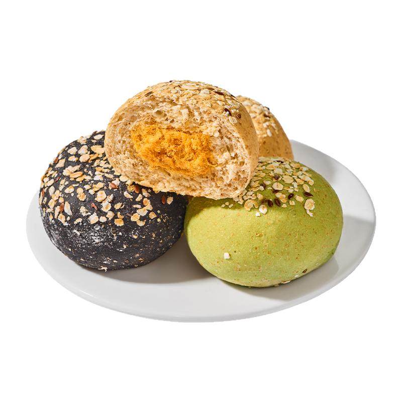 全麦欧包0添蔗糖办公室零食早餐营养早点代餐夹心面包独立小包装