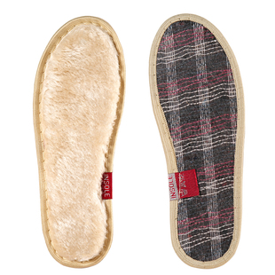 足力健儿童保暖棉鞋垫加绒加厚小孩宝宝专用冬季毛绒防寒新款发热