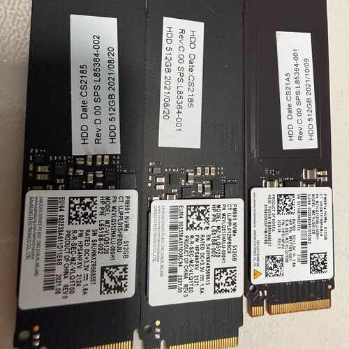 【议价-可维修】  Samsung 固态硬盘 PM991A512GB /均有货